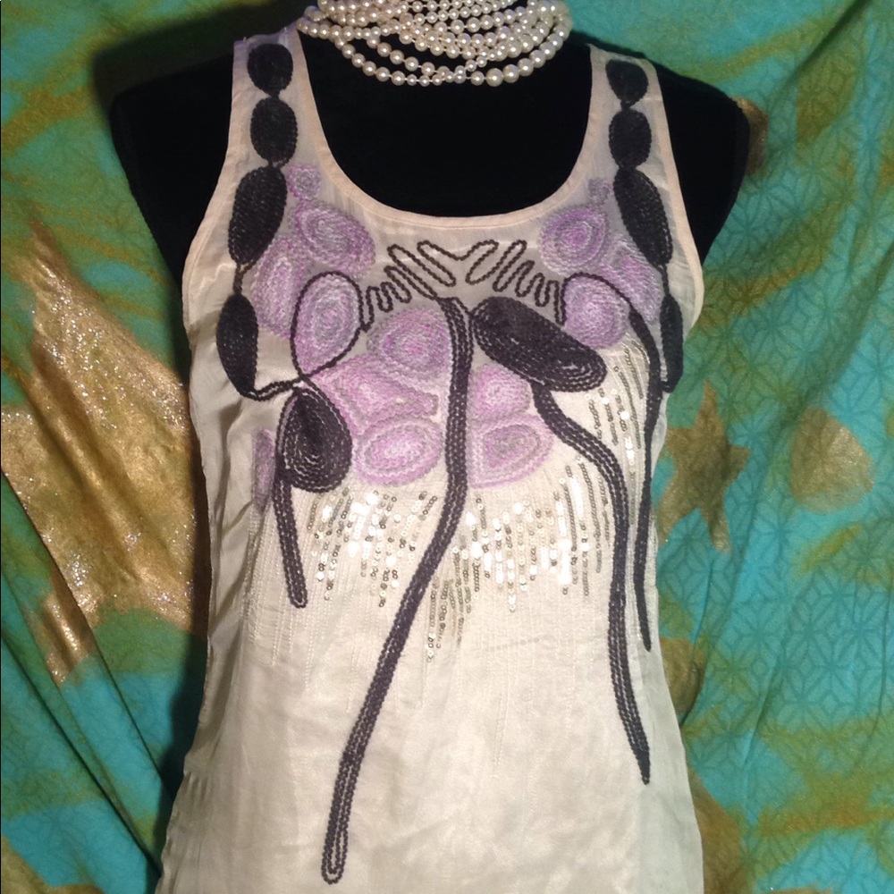 themelabel slip dress sz S
